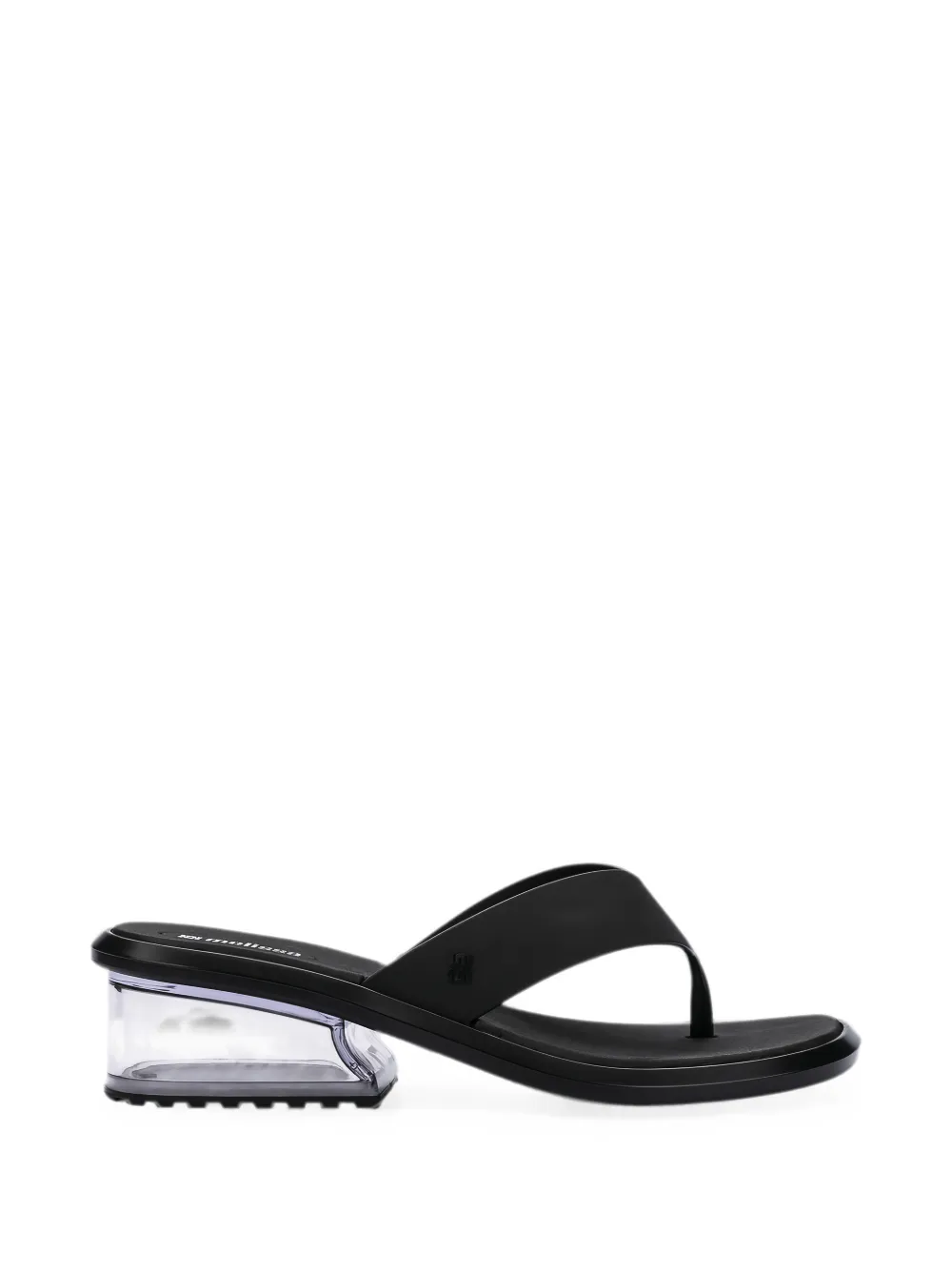 Melissa Margot block-heel sandals - Nero