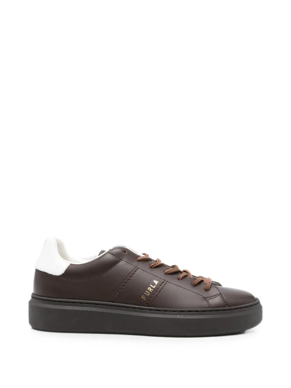 Furla Hype logo-print sneakers - Marrone