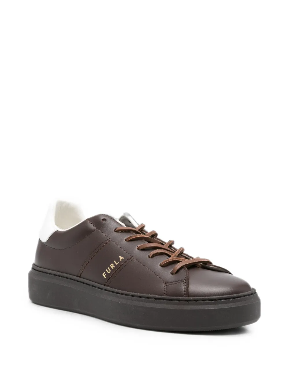 Furla Hype logo-print sneakers Bruin