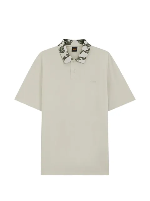 BOSS Polo con stampa grafica