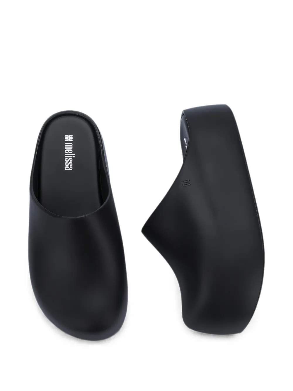 Melissa Free Clog muiltjes met plateauzool Zwart