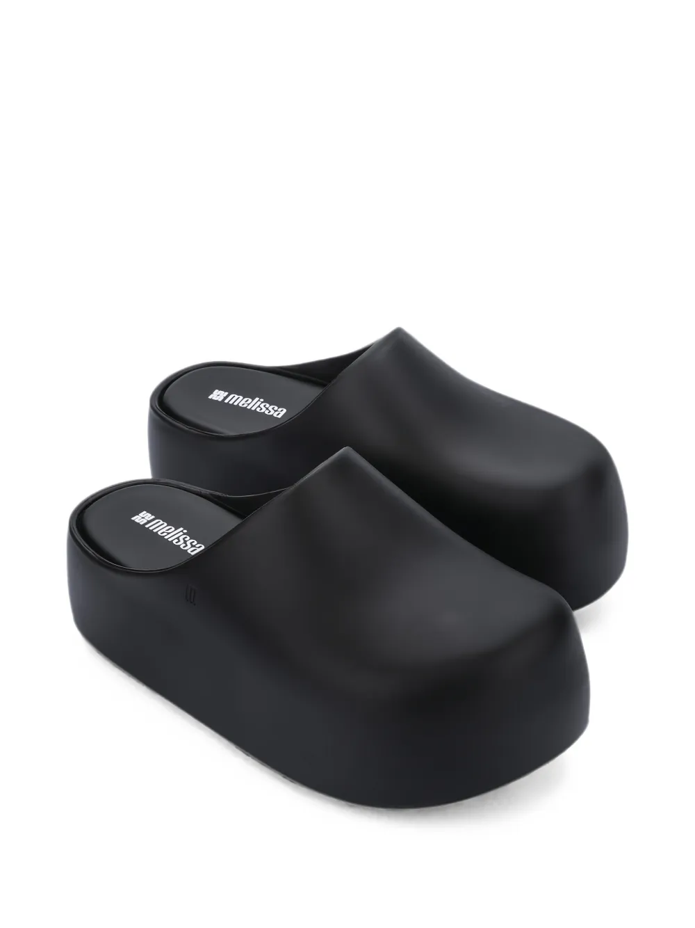 Melissa Free Clog muiltjes met plateauzool Zwart