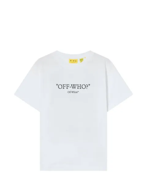 Off-White Kids Multilogo cotton T-shirt