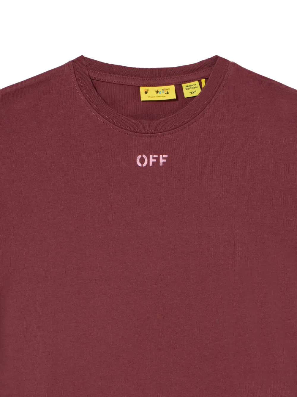 Off-White Kids Arrow gelaagd T-shirt Rood