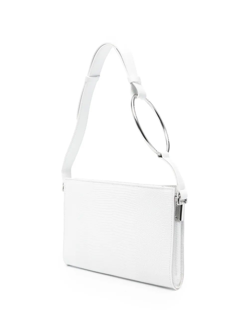 DONDUP Shopper met ringdetail Wit