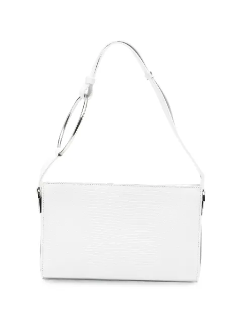 DONDUP ring-detail pebbled tote bag
