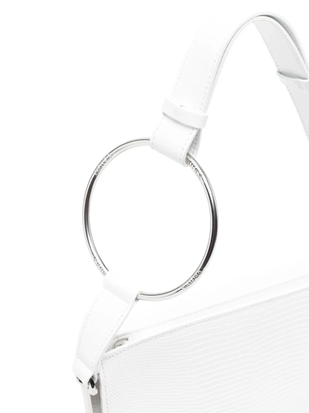 DONDUP Shopper met ringdetail Wit