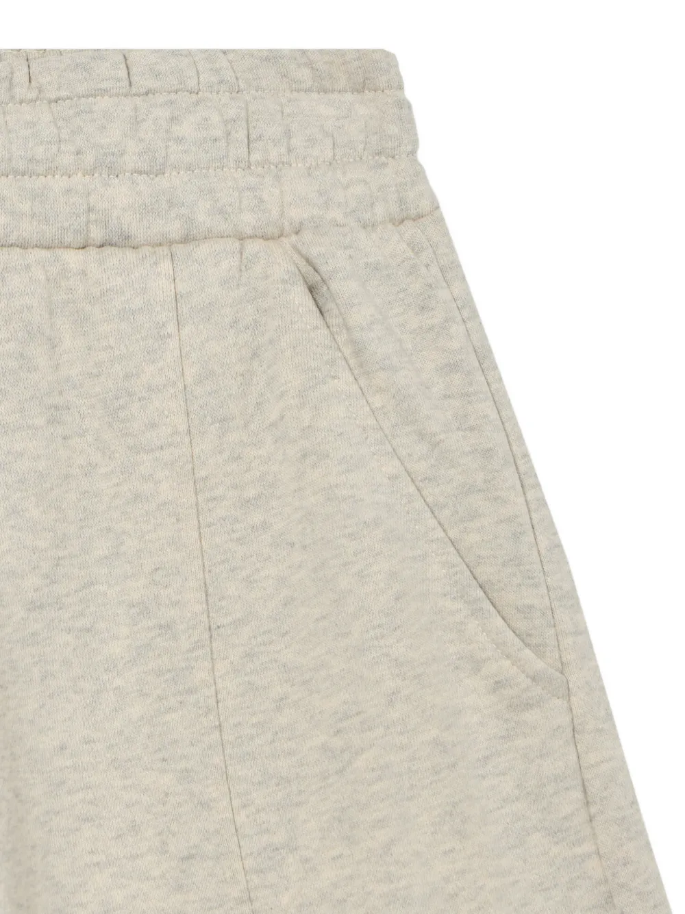 Off-White Kids Shared logo-print wide-leg track pants Grijs