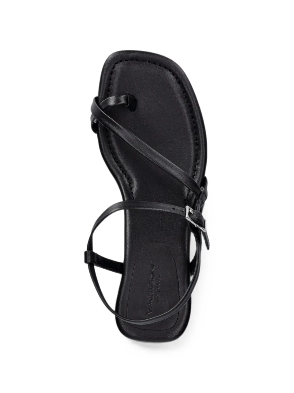 VAGABOND Evie buckle-fastening strappy pumps Zwart
