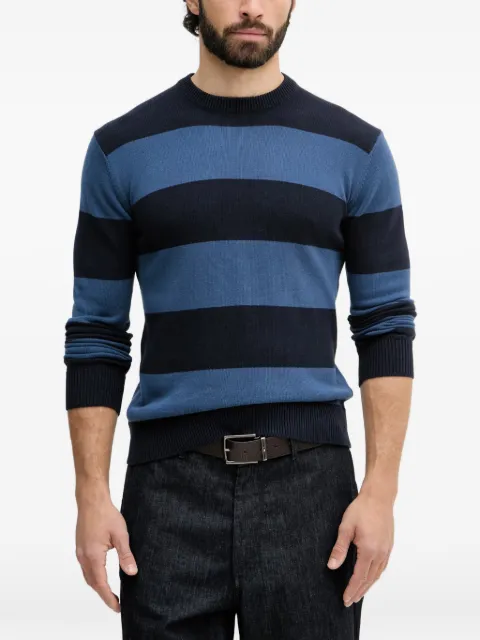 Benetton Pullover mit Querstreifen