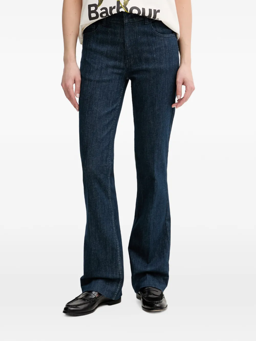 Benetton Flared-leg Jeans In Blue