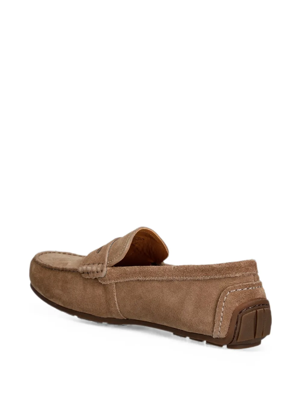 VAGABOND Lorenzo penny suede loafers Beige
