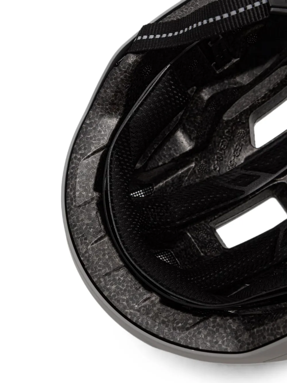 Uvex Helm met geperforeerde details en logo-print Grijs