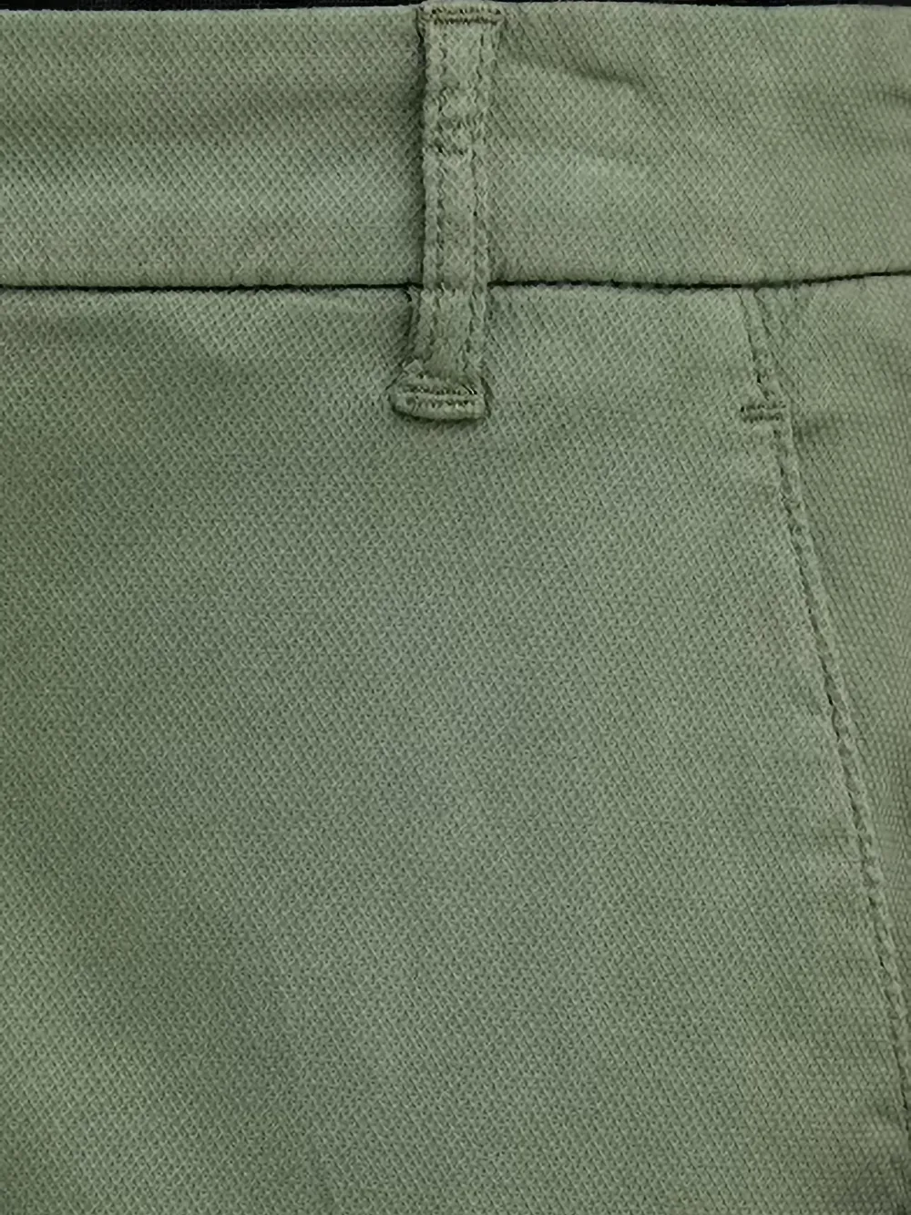 Benetton Cropped broek Groen