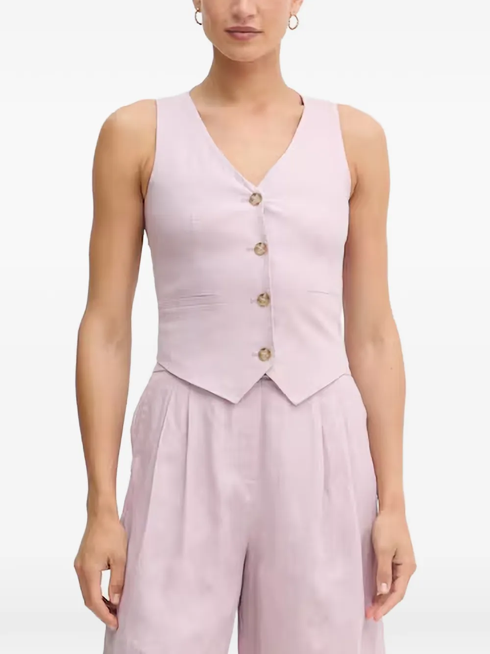 Benetton button-up waistcoat