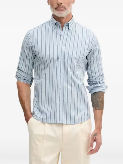 Benetton striped button-down shirt