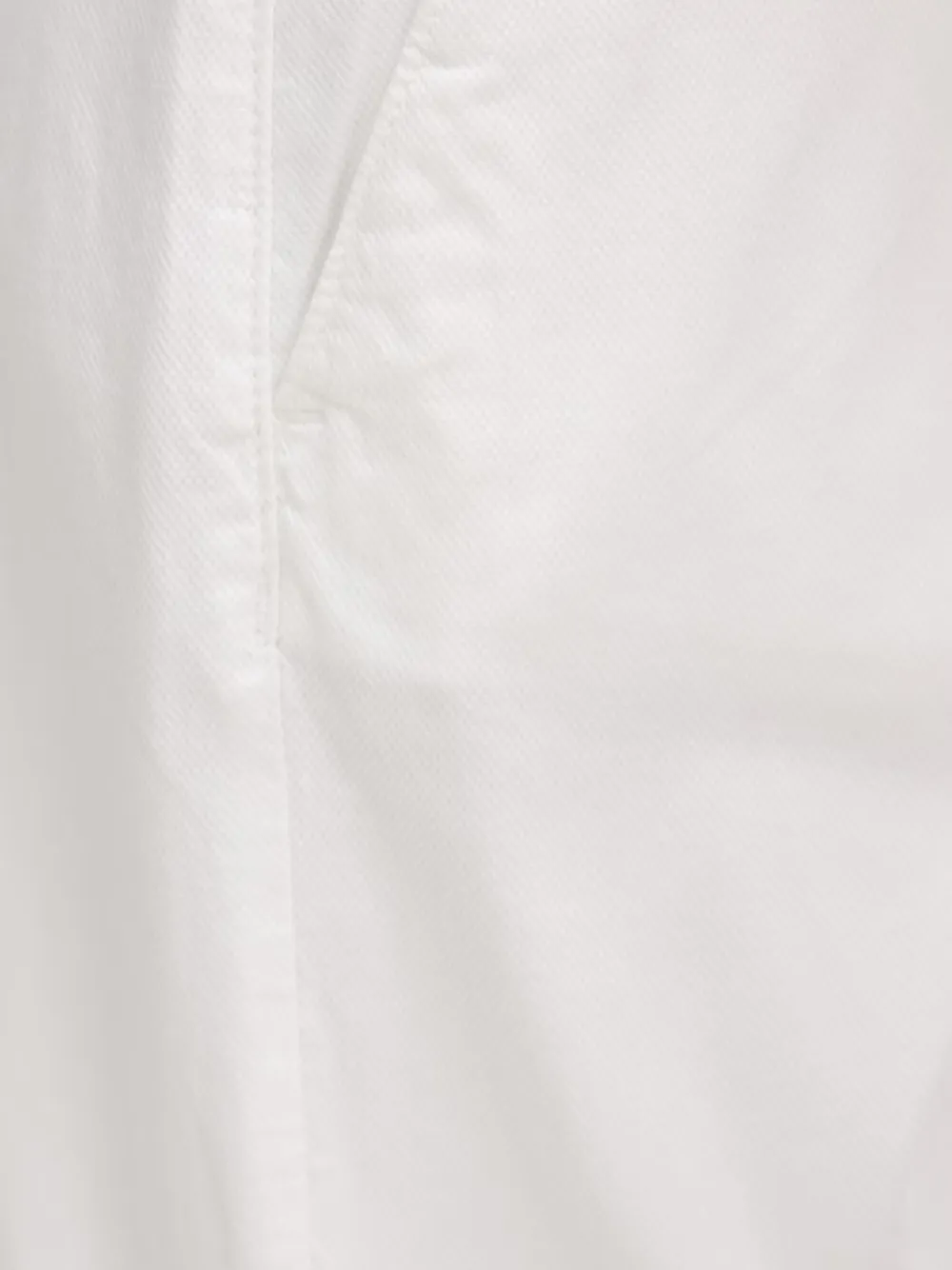 Benetton Geplooide shorts tot halverwege Wit