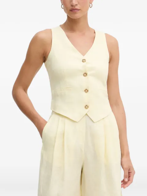 Benetton button-up waistcoat