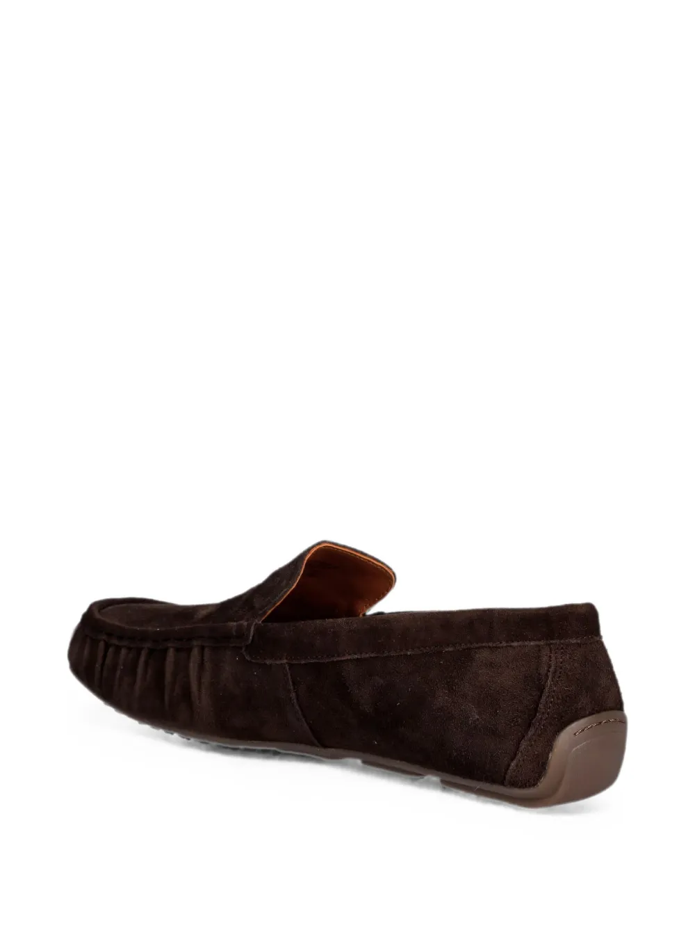 VAGABOND Mika suede slip-on loafers Bruin