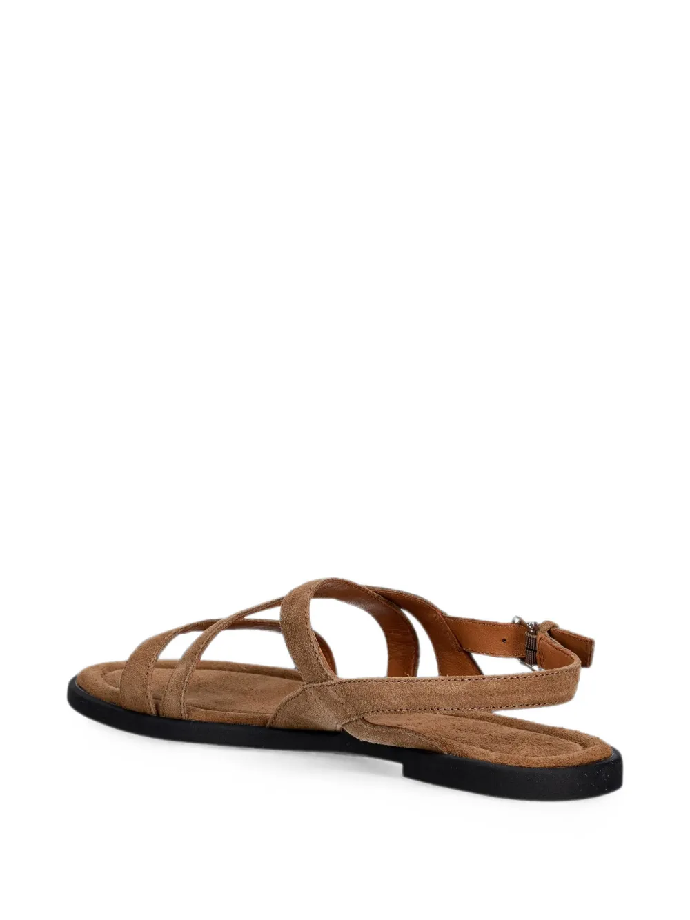 VAGABOND Zaida crossover-strap buckle-fastening sandals Beige