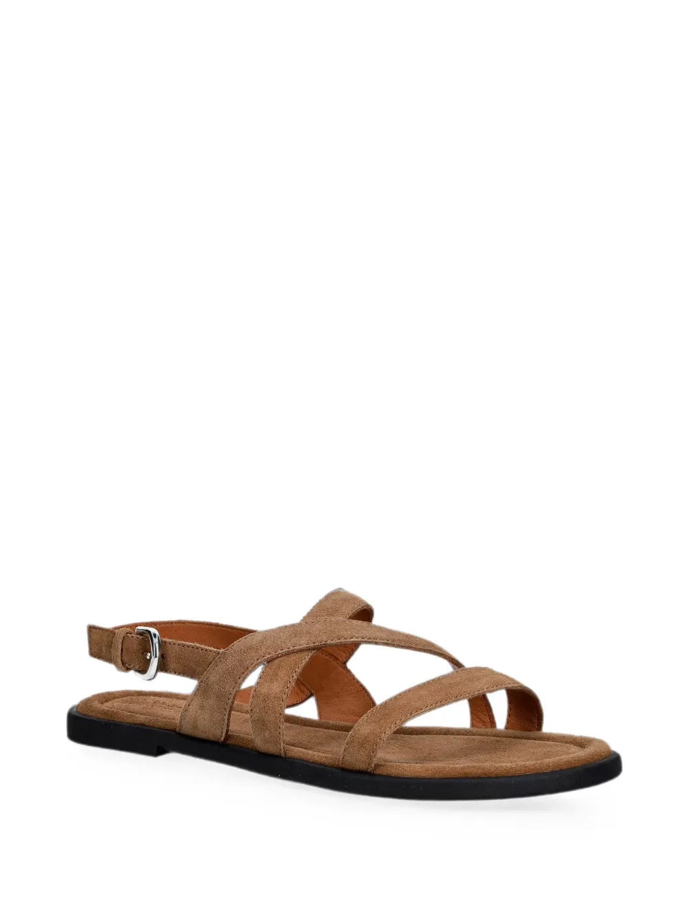 VAGABOND Zaida crossover-strap buckle-fastening sandals Beige