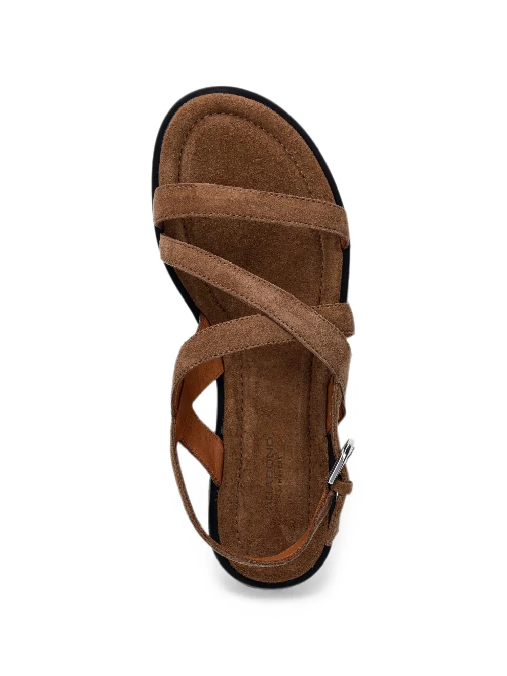 VAGABOND Zaida crossover-strap buckle-fastening sandals Beige
