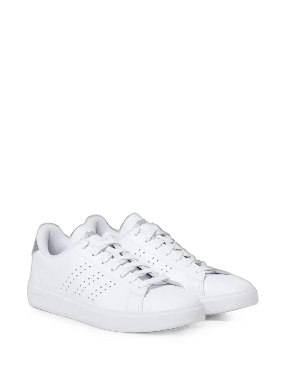 adidas Advantage 2.0 perforated sneakers Wit
