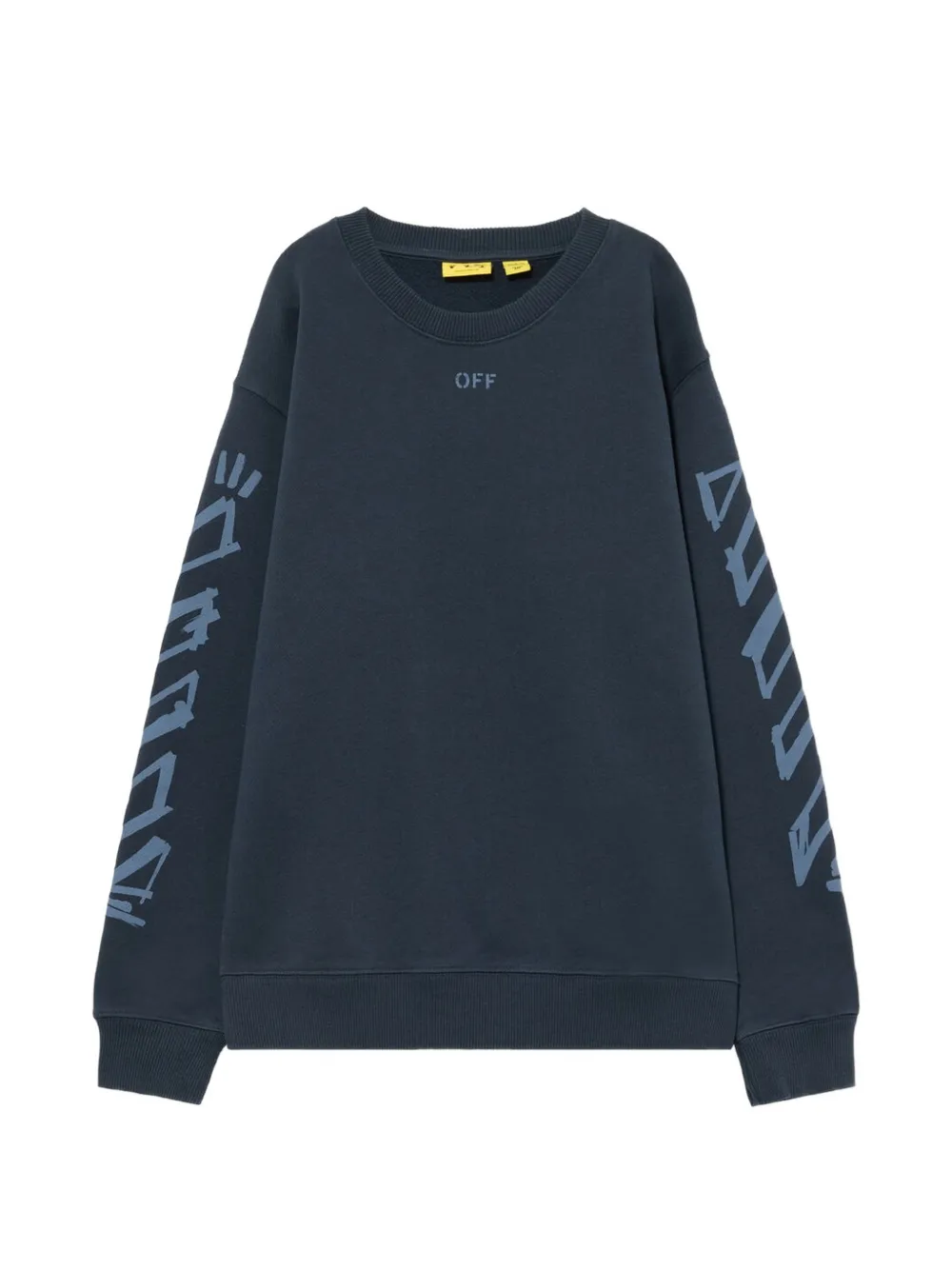 Off-White Kids Diag Marker sweater Blauw