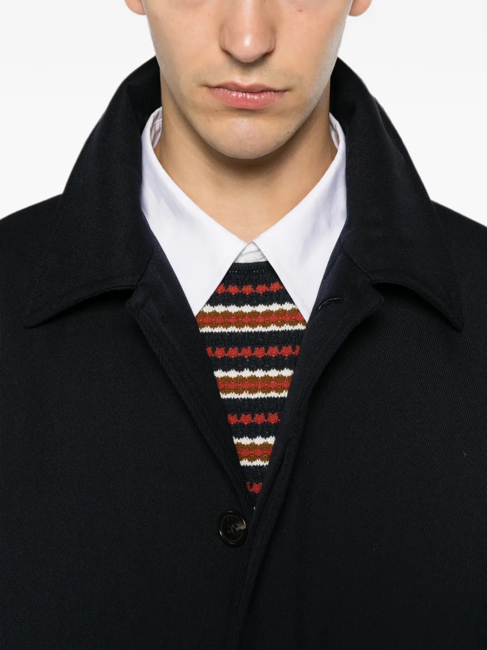 A.P.C. Jas met verborgen knopen Blauw