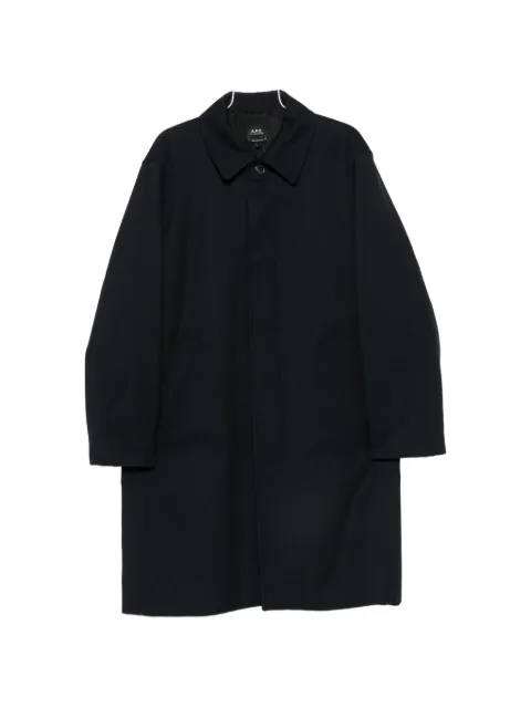 A.P.C. concealed-button coat