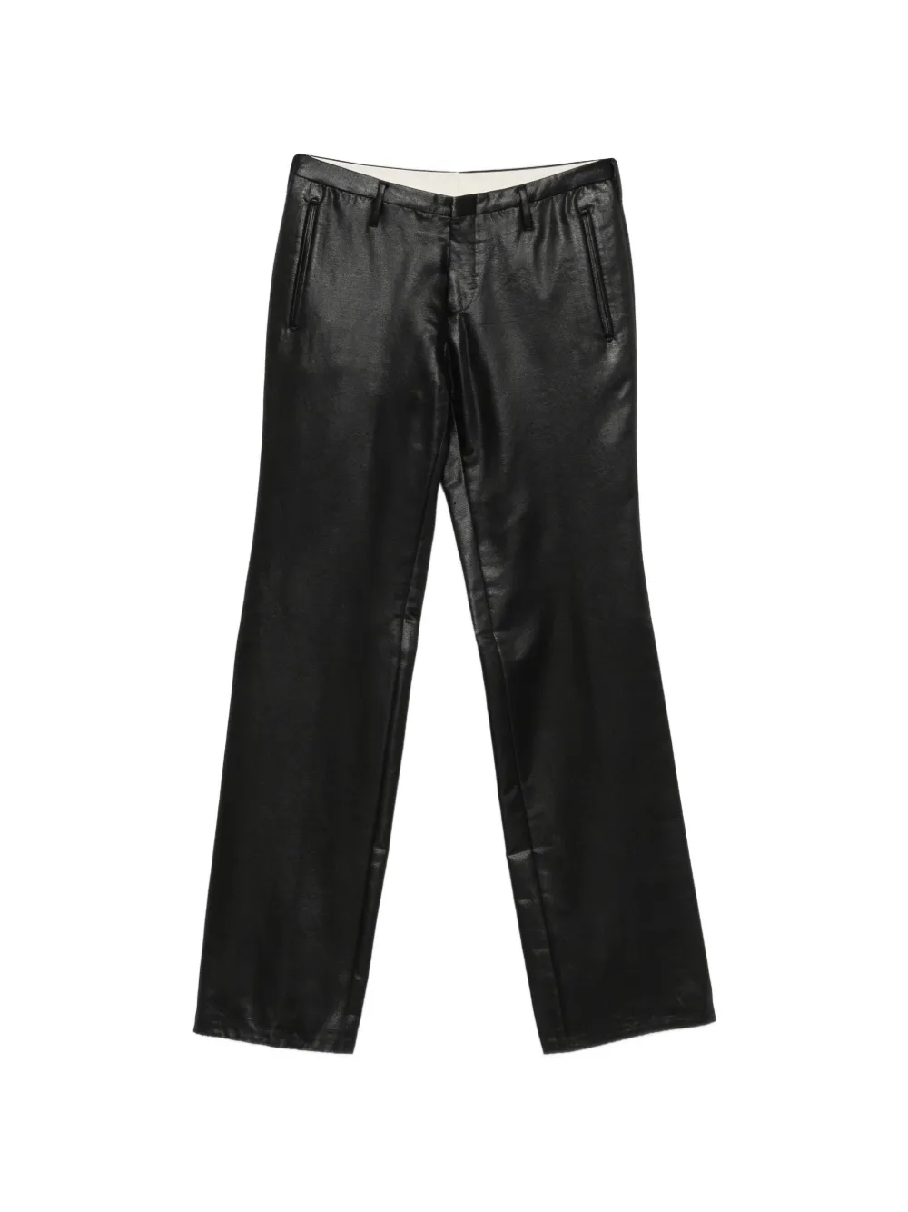 Romeo Gigli Pre-Owned 1990 Gerade Hose - Schwarz