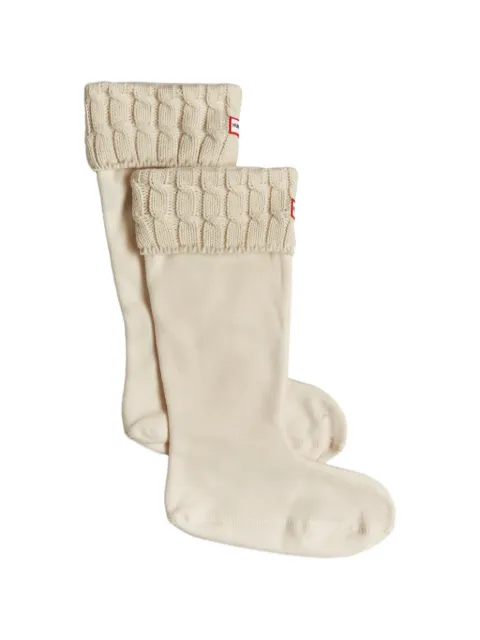 Hunter Socken mit Zopfmuster