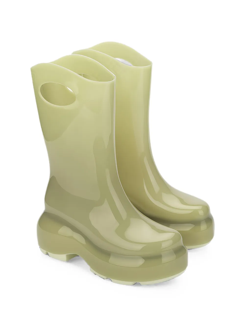 Melissa Ultra laarzen met uitgesneden details Beige