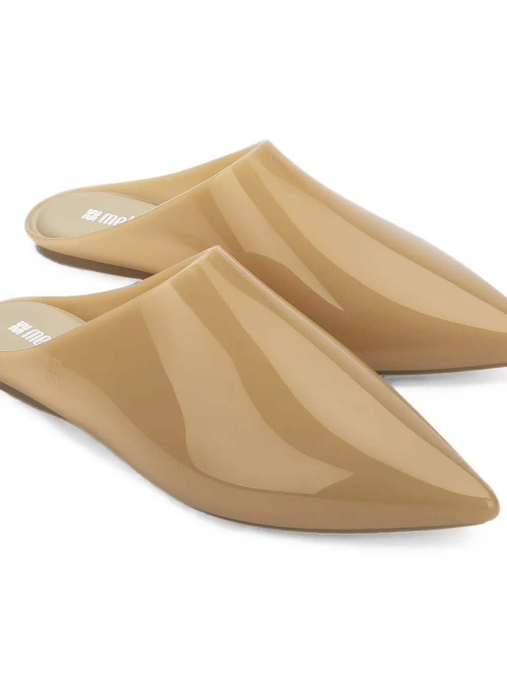 Melissa She II muiltjes met puntige neus Beige