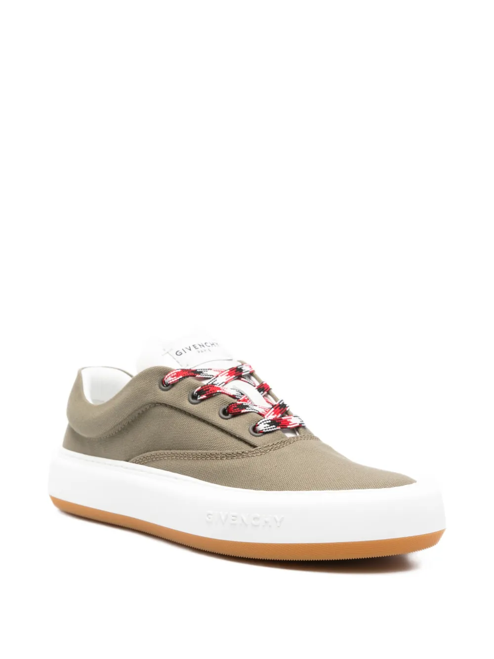 Givenchy New City canvas sneakers Groen