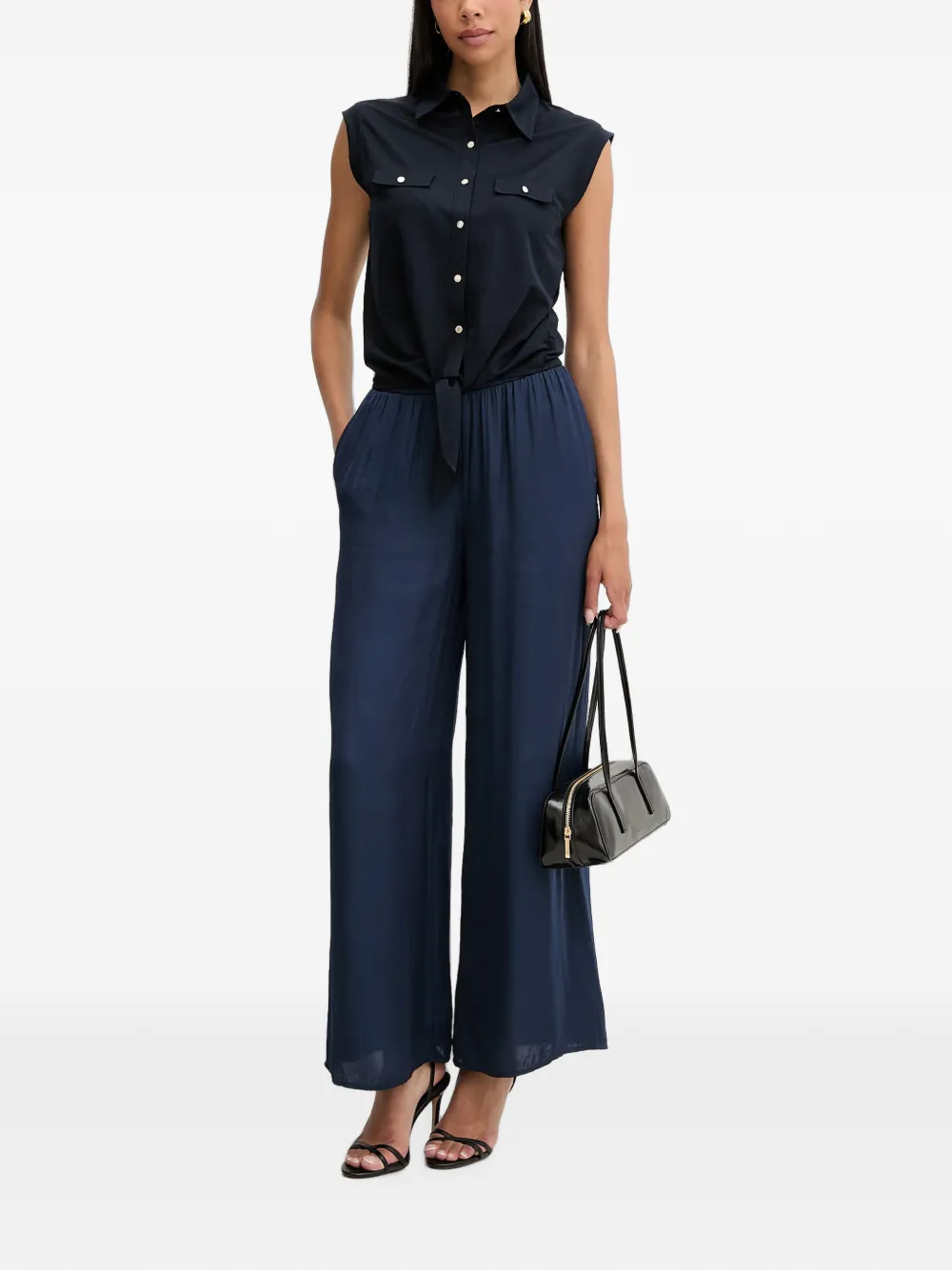 Morgan Palazzo broek Blauw