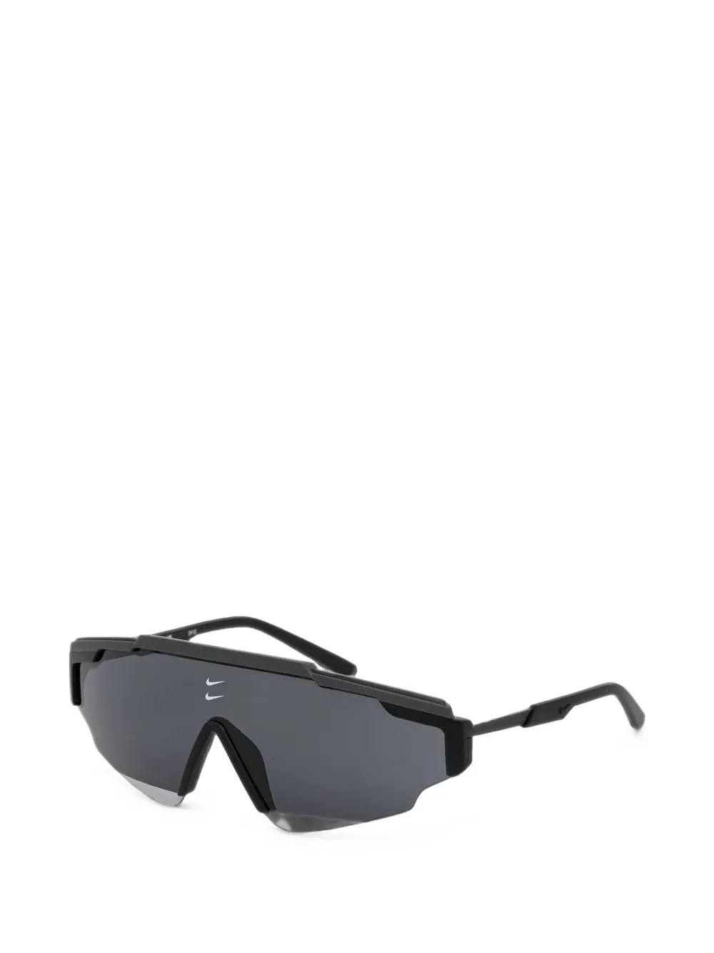 Nike Marquee Edge geometric-frame sunglasses Zwart