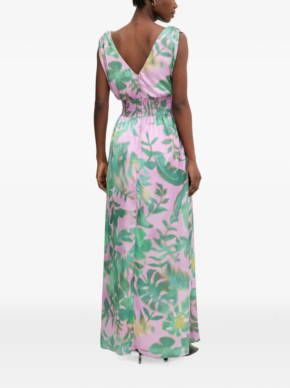 Morgan Maxi-jurk met bloemenprint Roze
