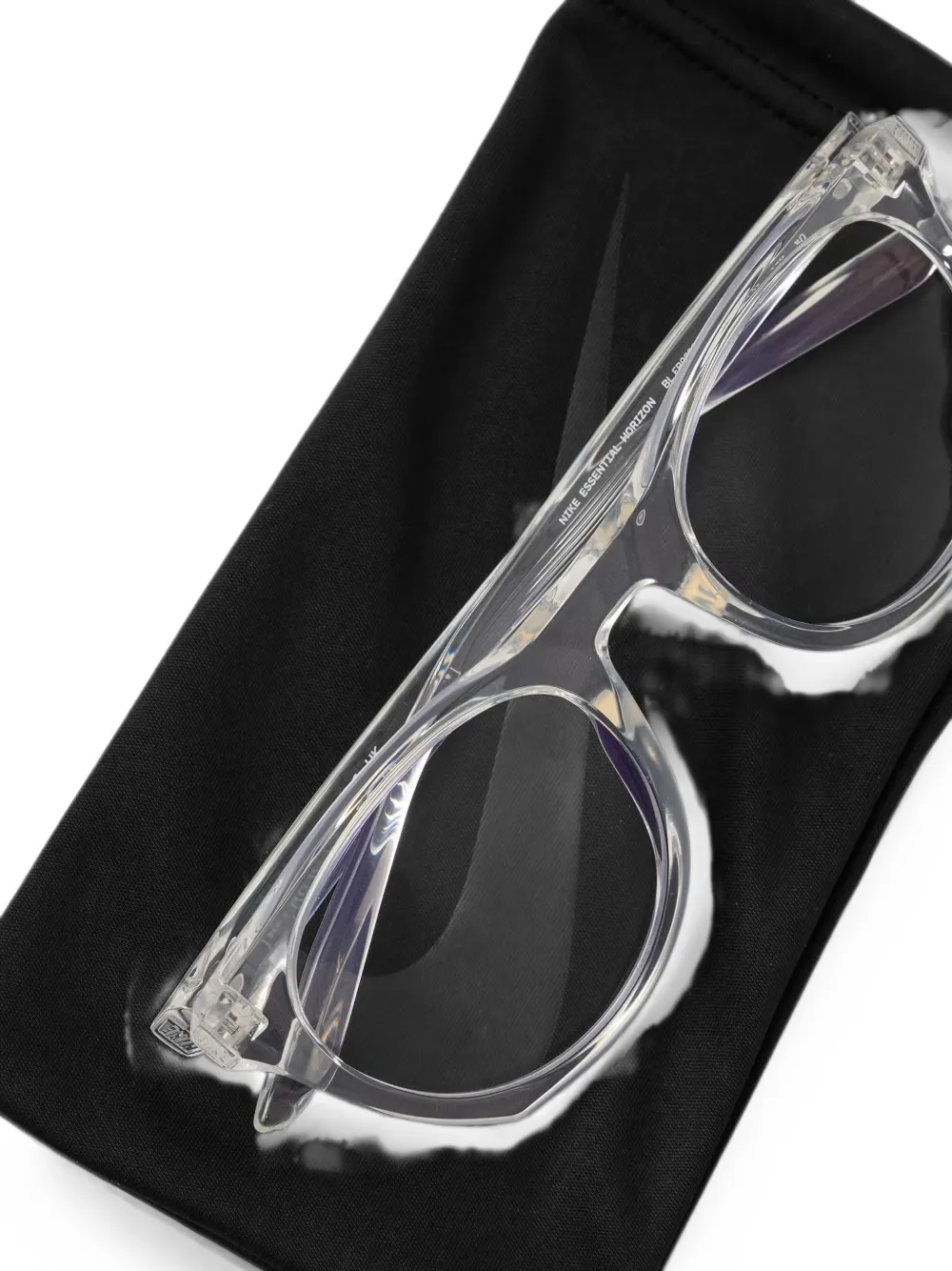 Nike Essential Horizon round-frrame sunglasses Wit