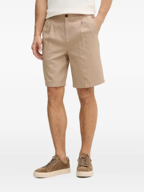 Mos Mosh MMGBaldo Porro pleated elasticated-waist shorts