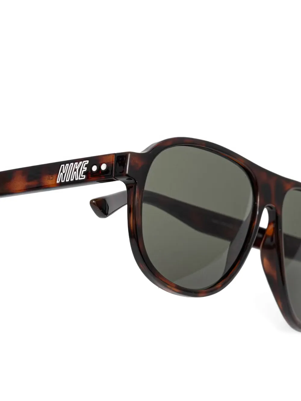 Nike tortoiseshell-pattern pilot-frame sunglasses Bruin