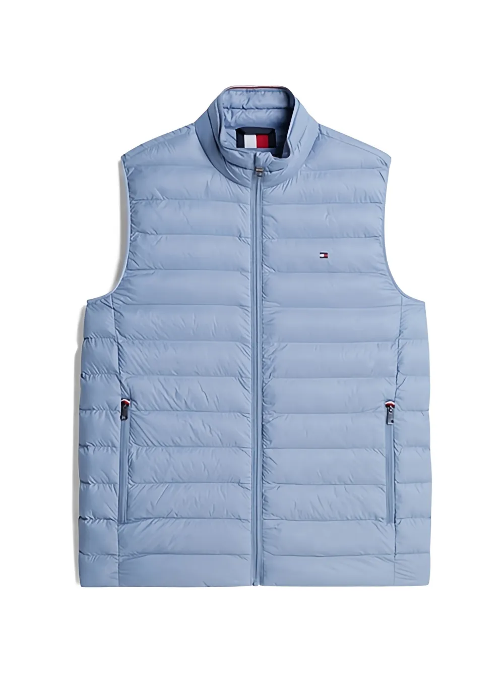 Tommy Hilfiger Gesteppte Weste mit Reißverschluss - Blau