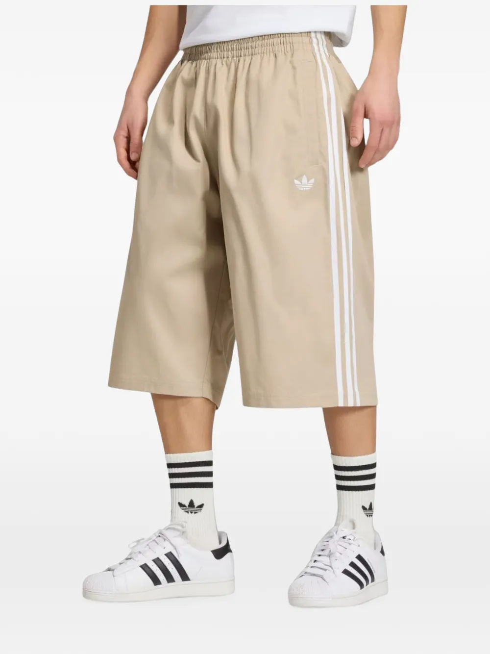adidas Adicolor bermuda shorts Beige