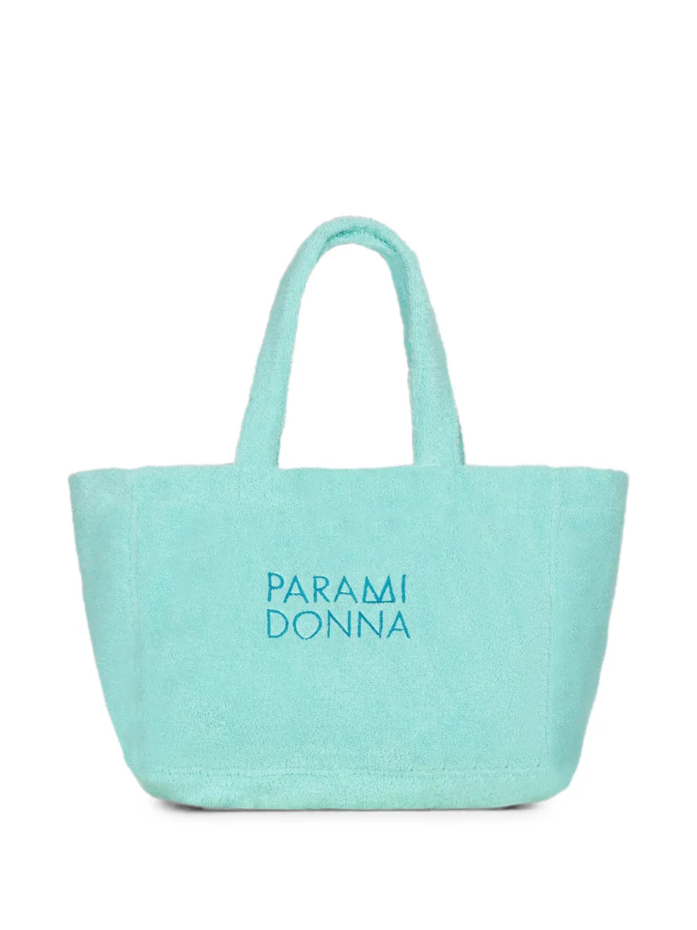 PARAMIDONNA logo-embroidered tote bag - Grün