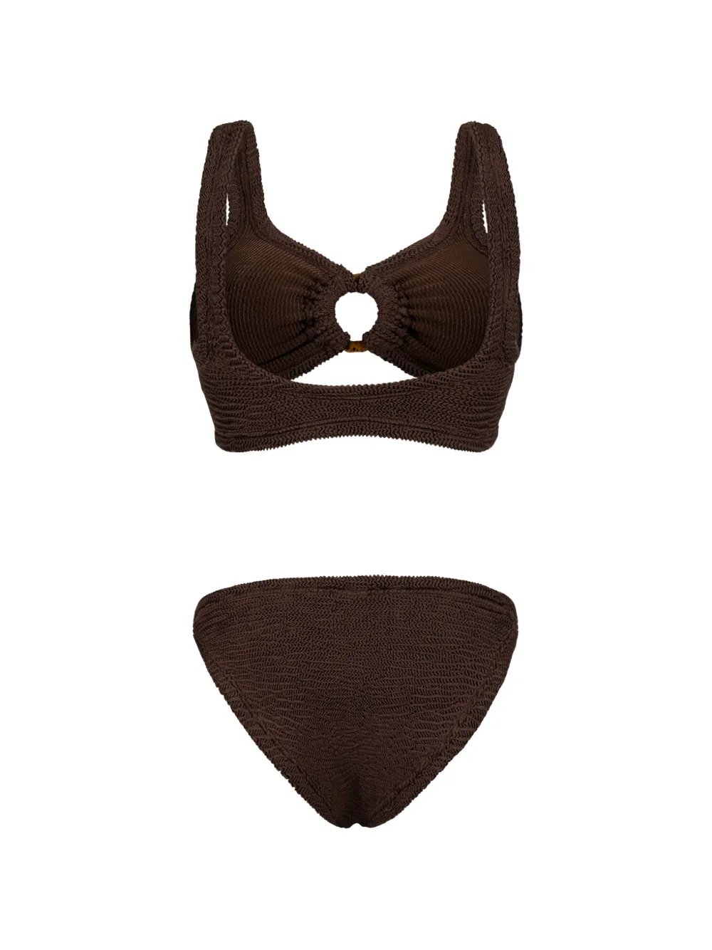 PARAMIDONNA Irina bikini met ringdetail Bruin