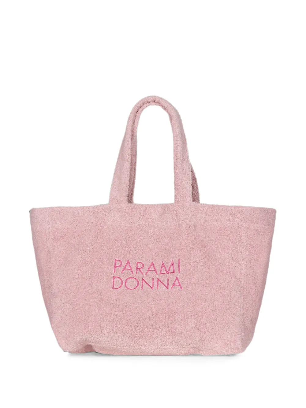 PARAMIDONNA logo-embroidered tote bag - Rosa