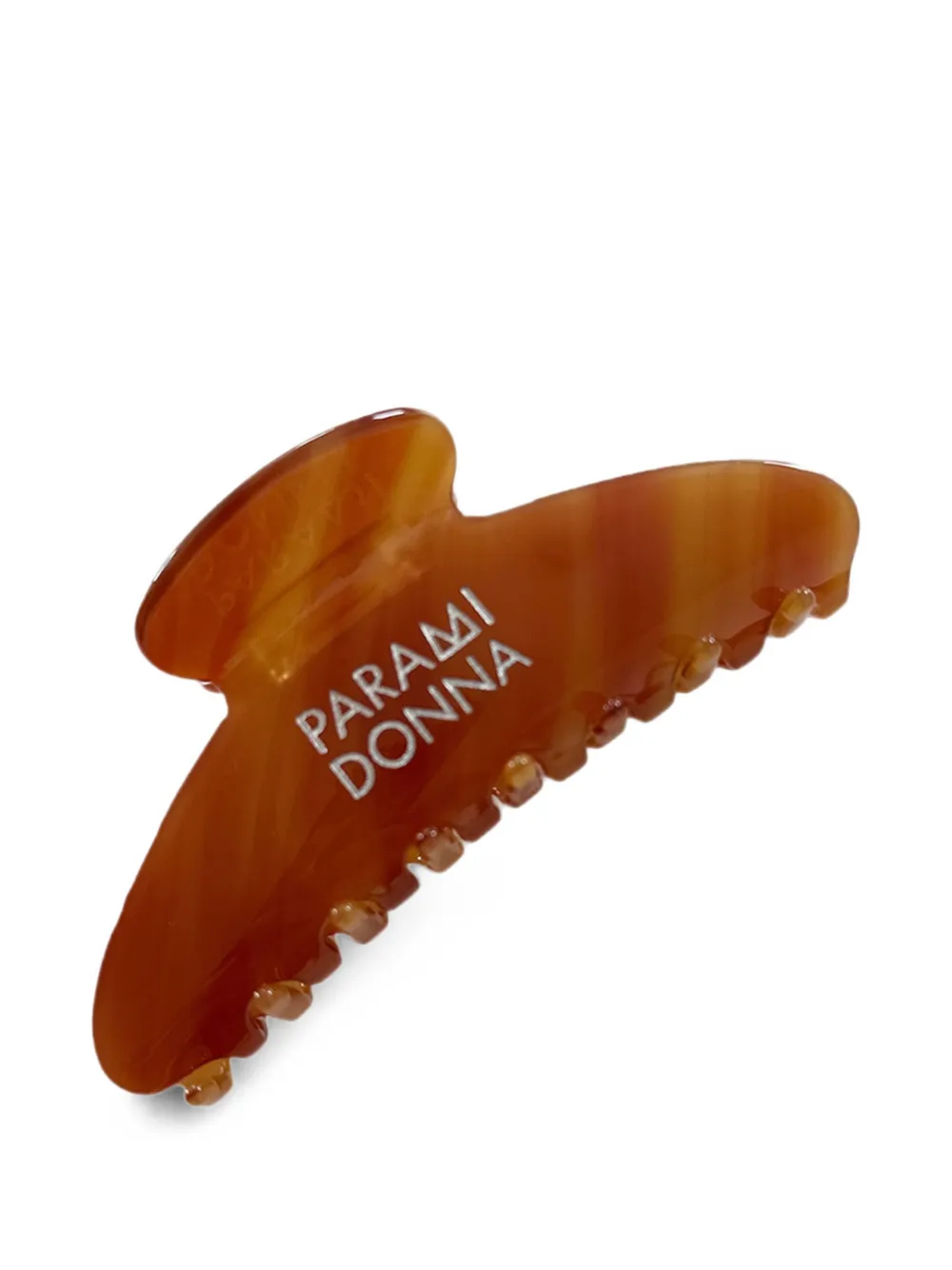 PARAMIDONNA Fermacapelli con stampa - Marrone