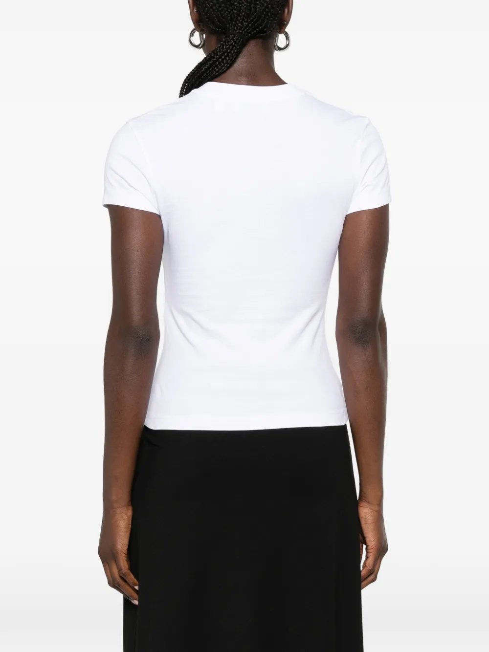 Off-White T-shirt met logoprint Wit