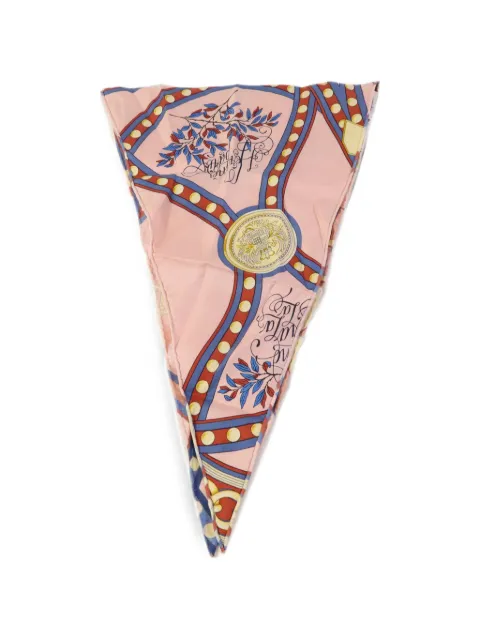 Hermès Pre-Owned chain-print scarf