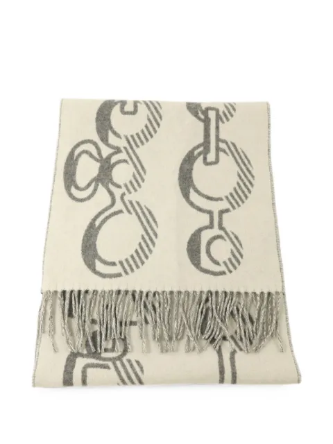 Hermès Pre-Owned Casaque Do Re Boucles scarf